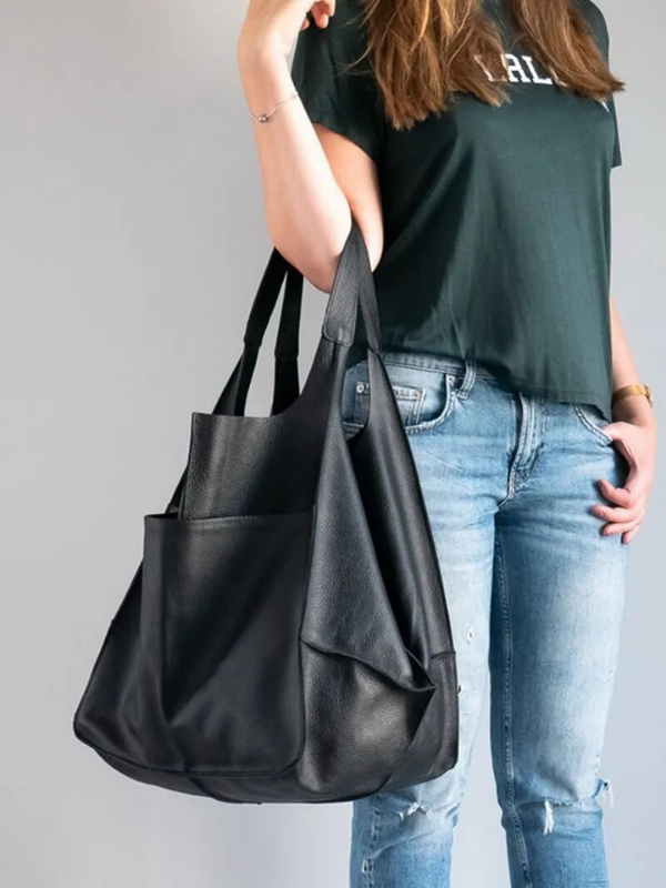 Maxine Leather Tote Bag