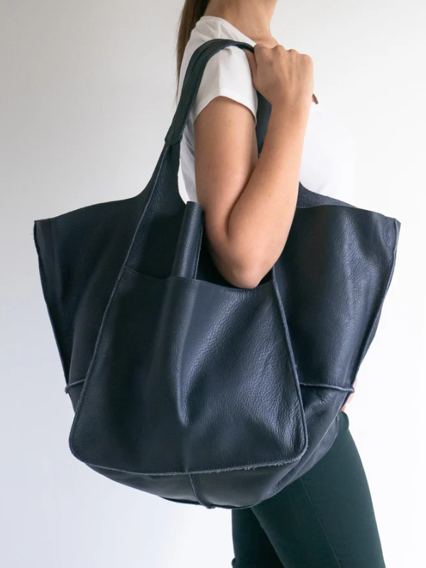 Maxine Leather Tote Bag