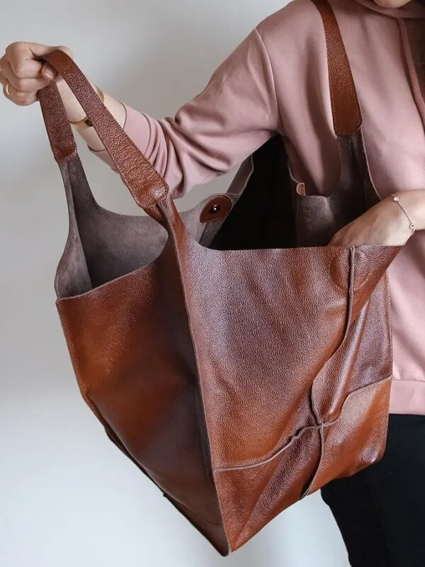 Maxine Leather Tote Bag