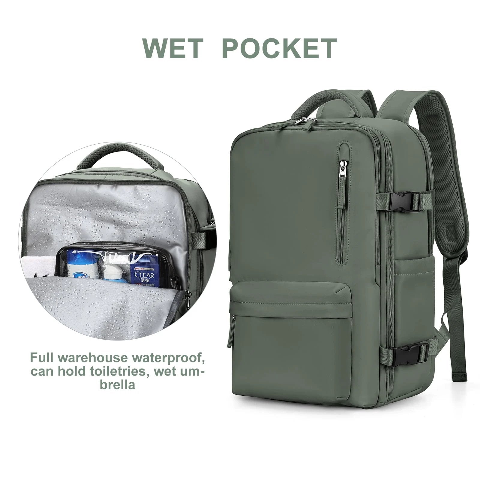 TRAVELMATE Waterproof Backpack