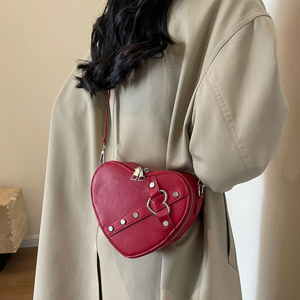 Jefna Heart-Shaped Bag