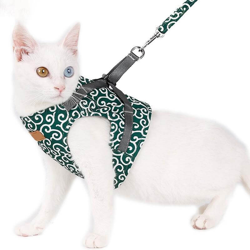 Adjustable Cat Harness Set