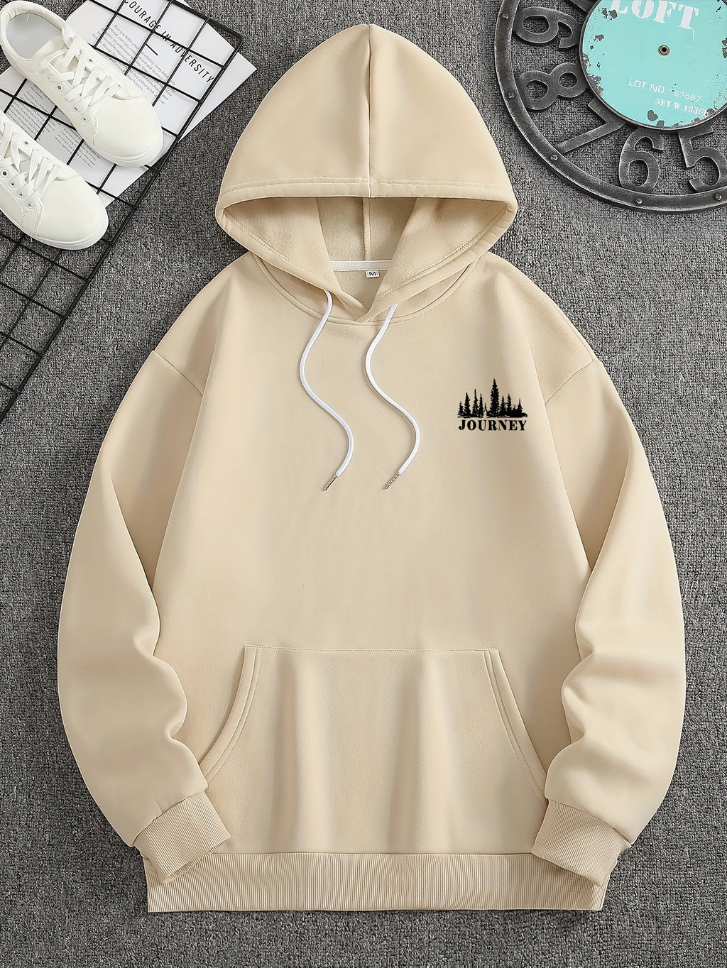 Mountain Scene Men's Hoodie
