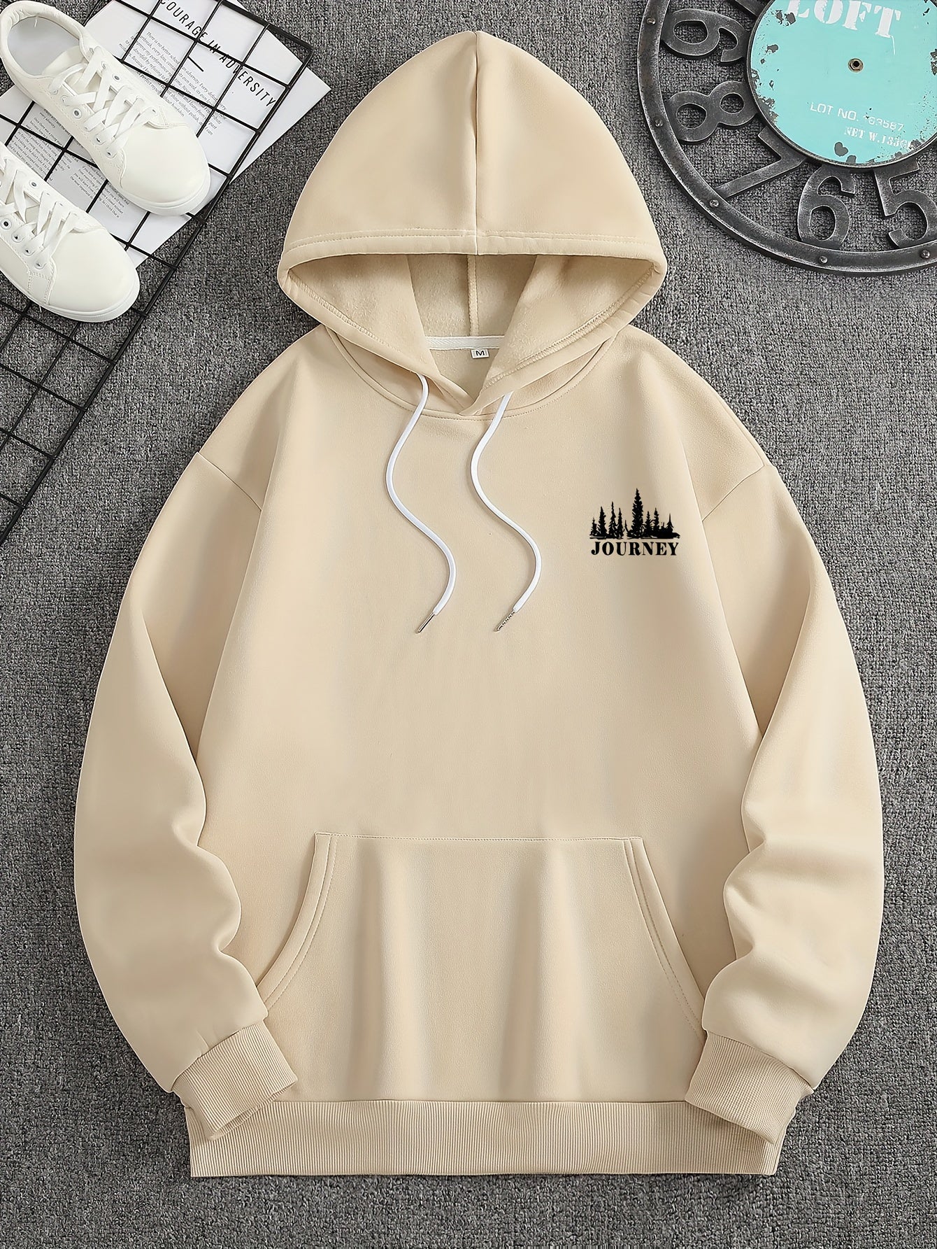 Mountain Scene Men's Hoodie