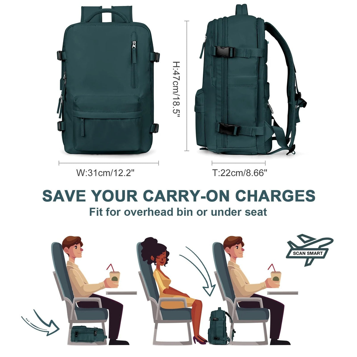 TRAVELMATE Waterproof Backpack