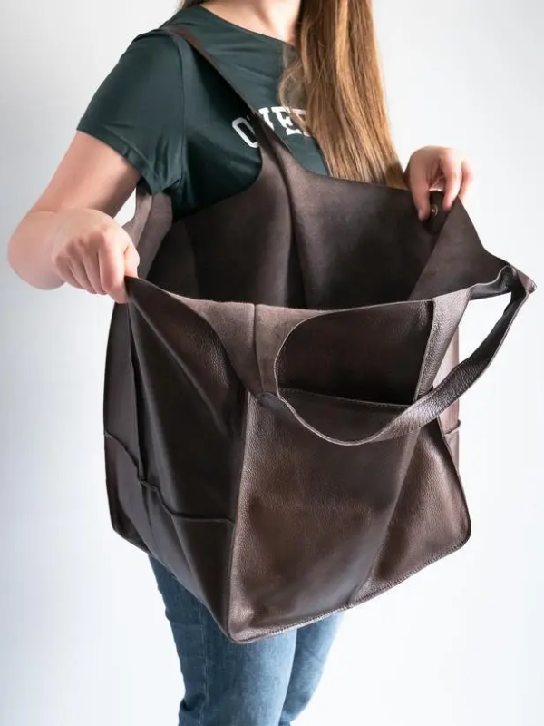 Maxine Leather Tote Bag