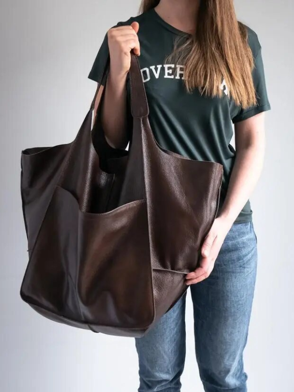 Maxine Leather Tote Bag