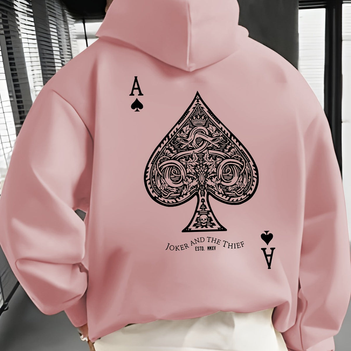 Geometric Pullover Hoodie