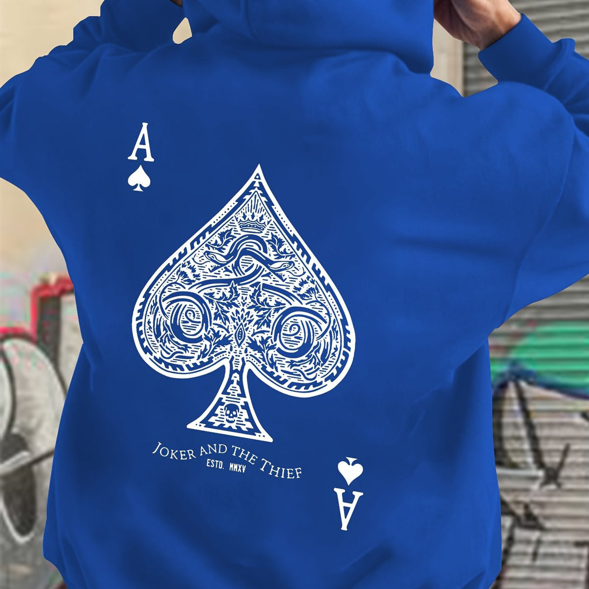 Geometric Pullover Hoodie