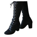 Knee-High Wool Boots