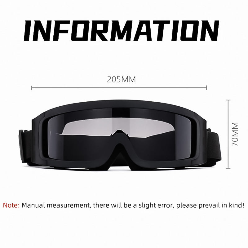 Anti-Fog Motorcycle Goggles