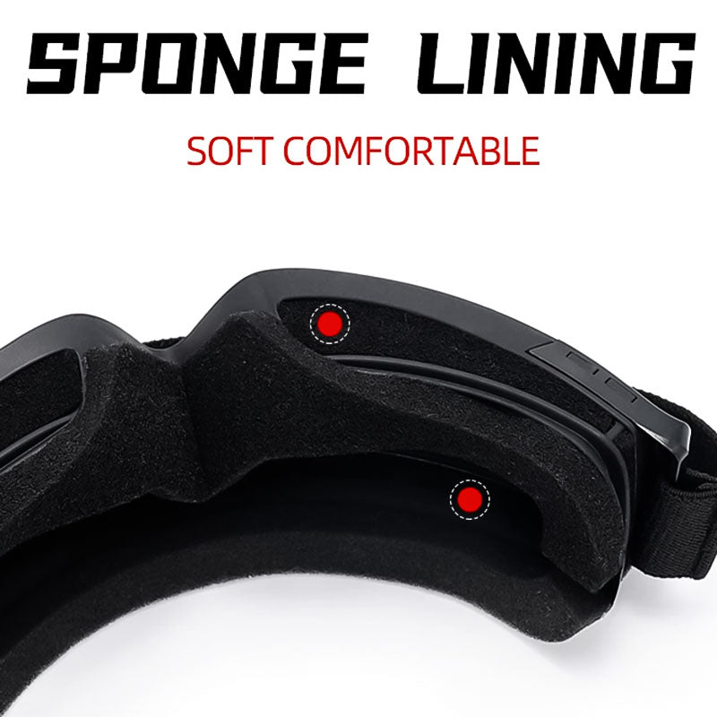 Anti-Fog Motorcycle Goggles
