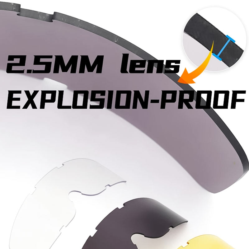 Anti-Fog Motorcycle Goggles