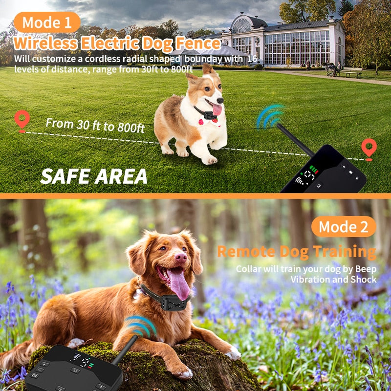 TrackPro Wireless Dog Collar