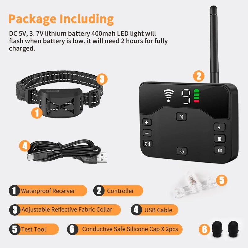 TrackPro Wireless Dog Collar