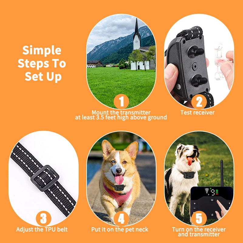 TrackPro Wireless Dog Collar