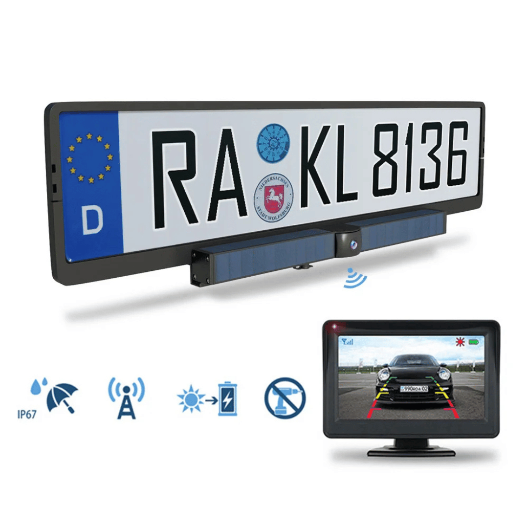 Solar Backup Camera