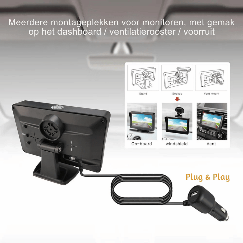 Solar Backup Camera