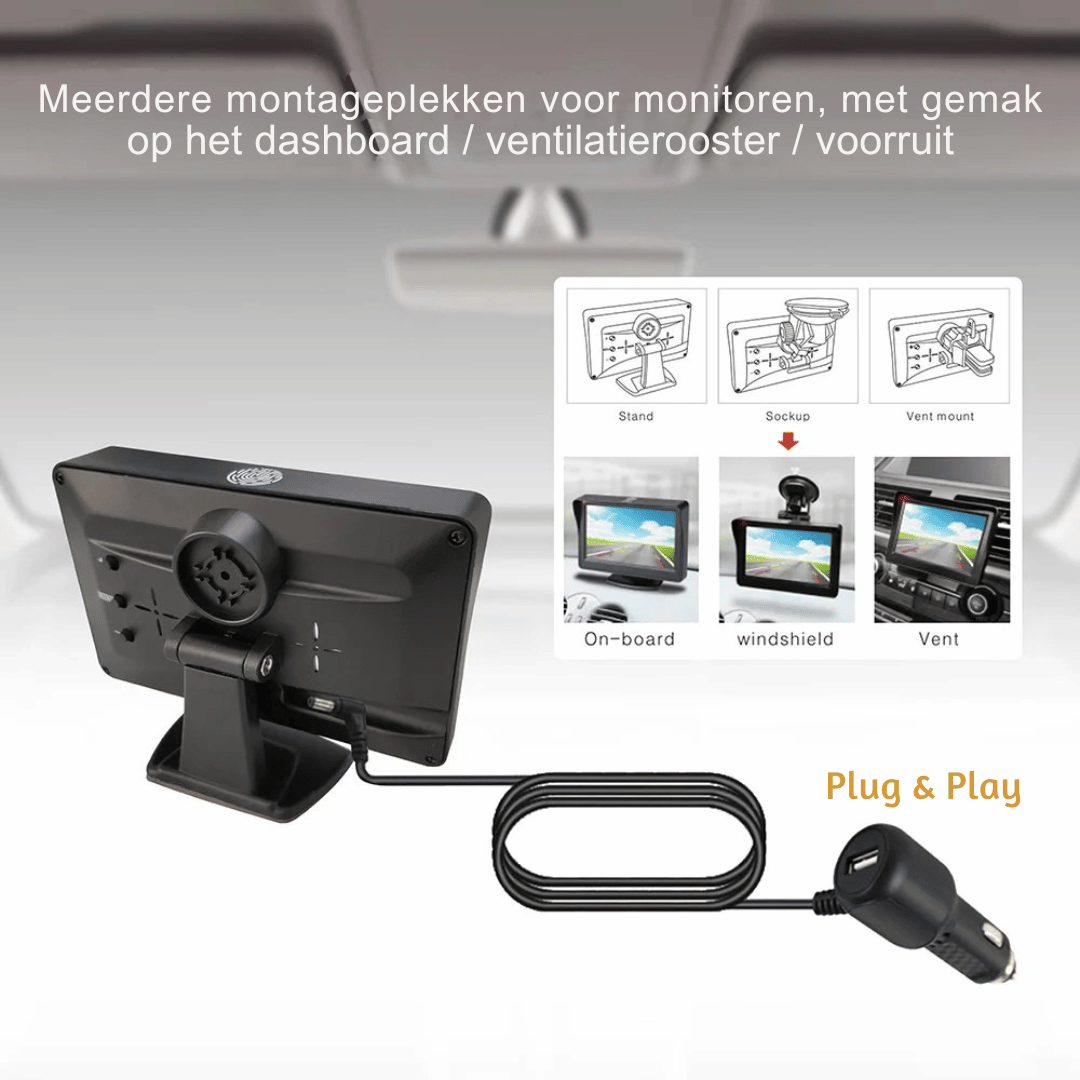 Solar Backup Camera