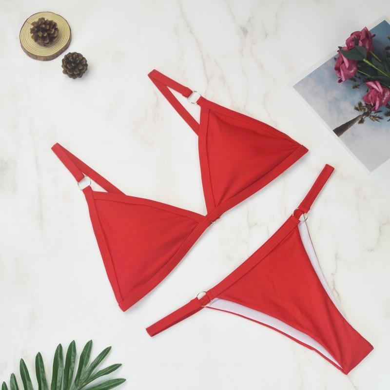 Flo Triangle Bikini Set