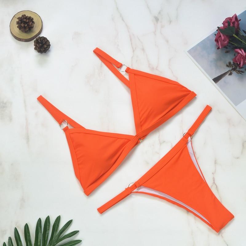 Flo Triangle Bikini Set