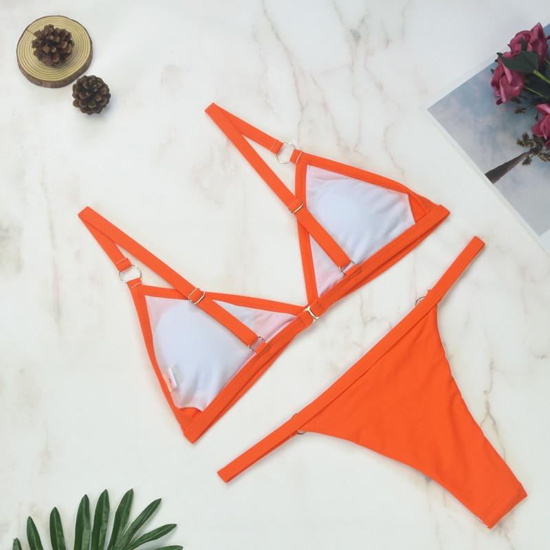 Flo Triangle Bikini Set