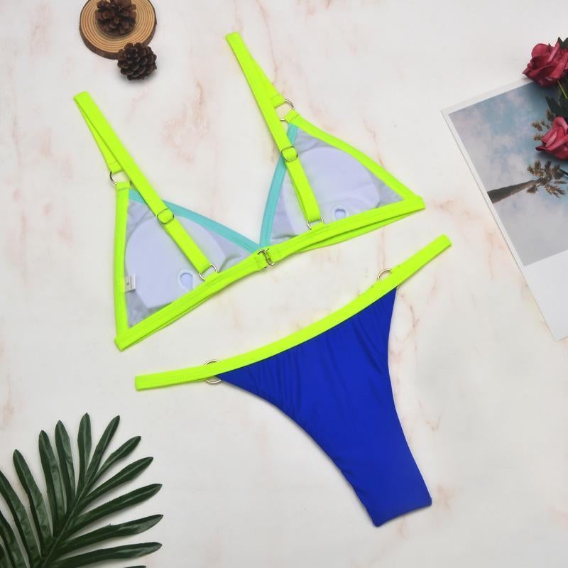 Flo Triangle Bikini Set