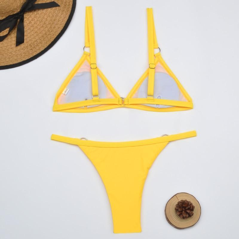 Flo Triangle Bikini Set