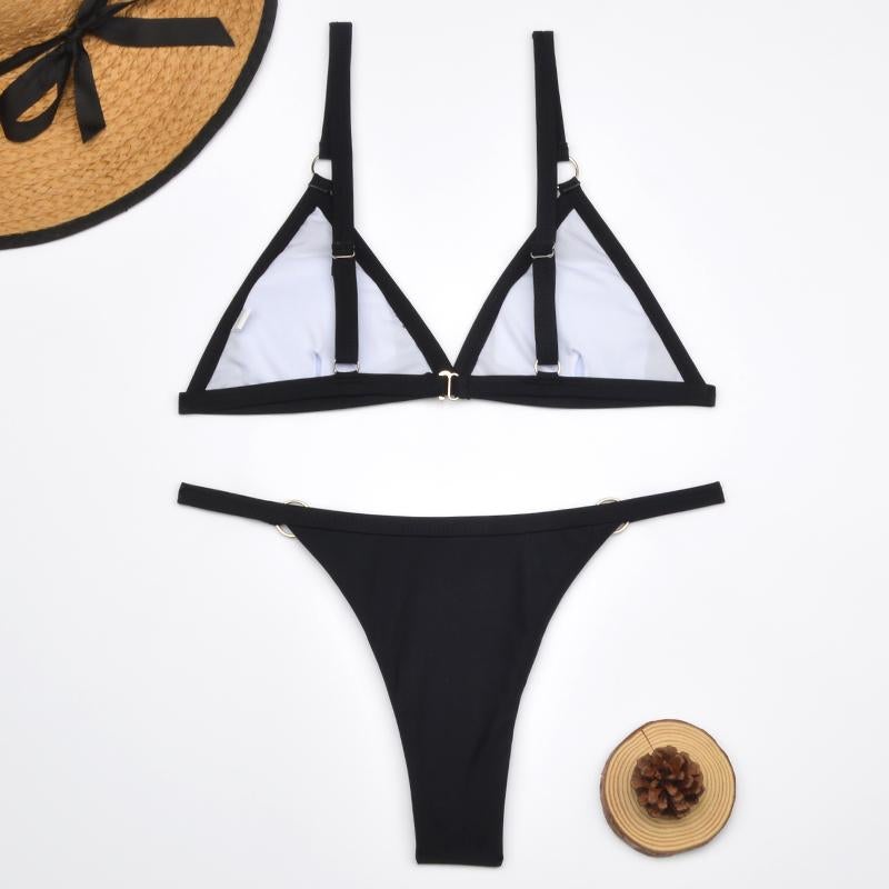 Flo Triangle Bikini Set