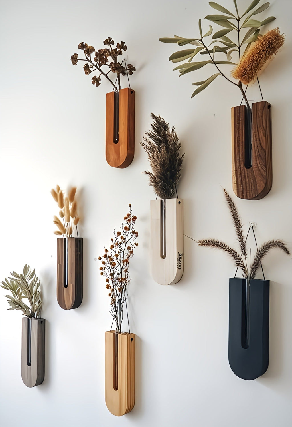 WoodFlora Wooden Flower Holders