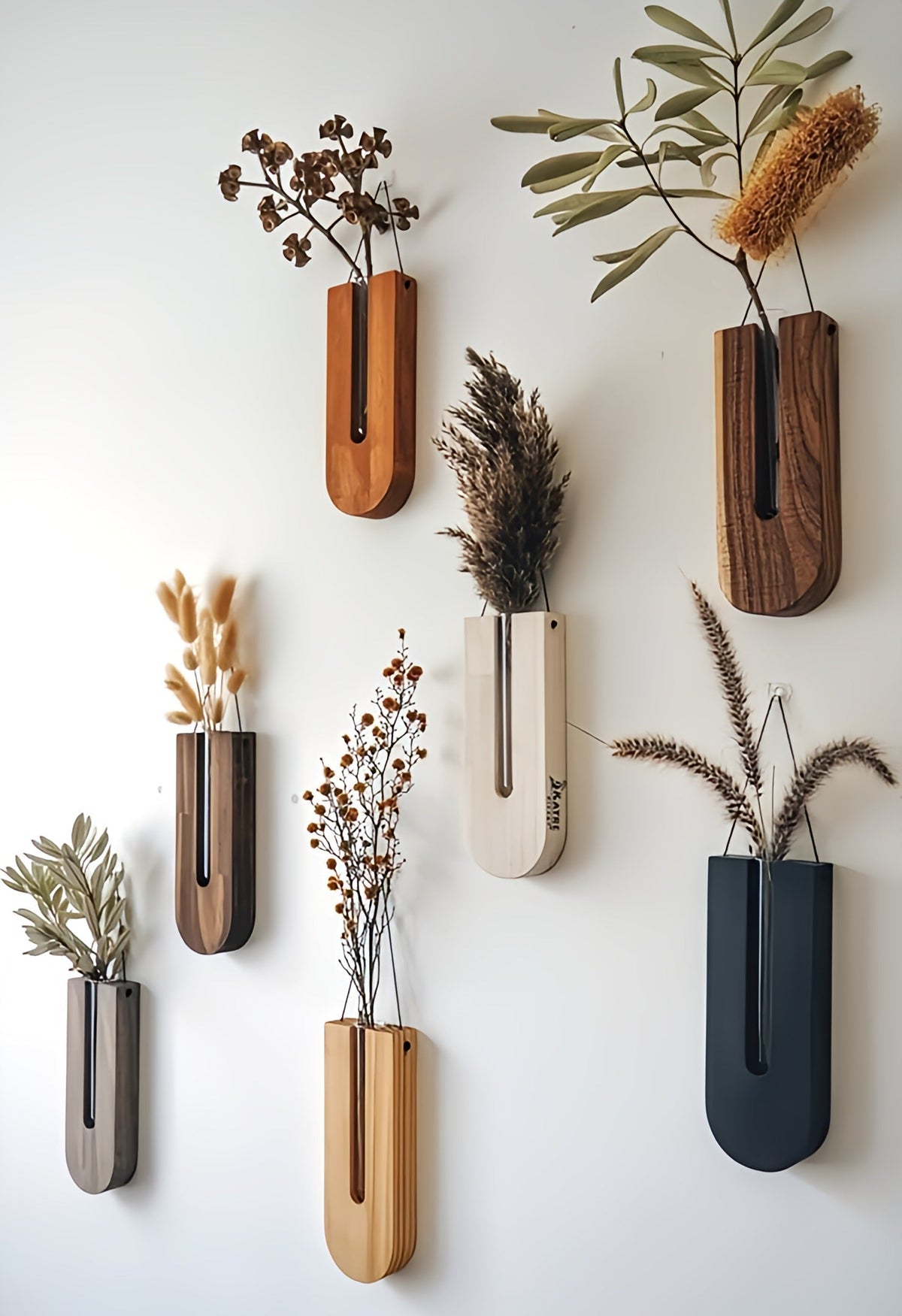 WoodFlora Wooden Flower Holders