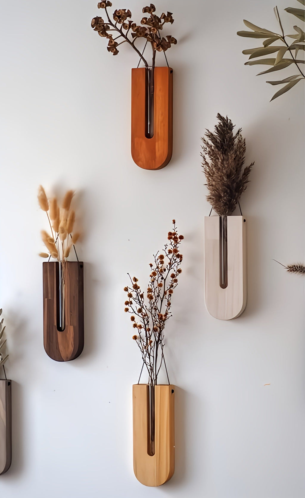 WoodFlora Wooden Flower Holders