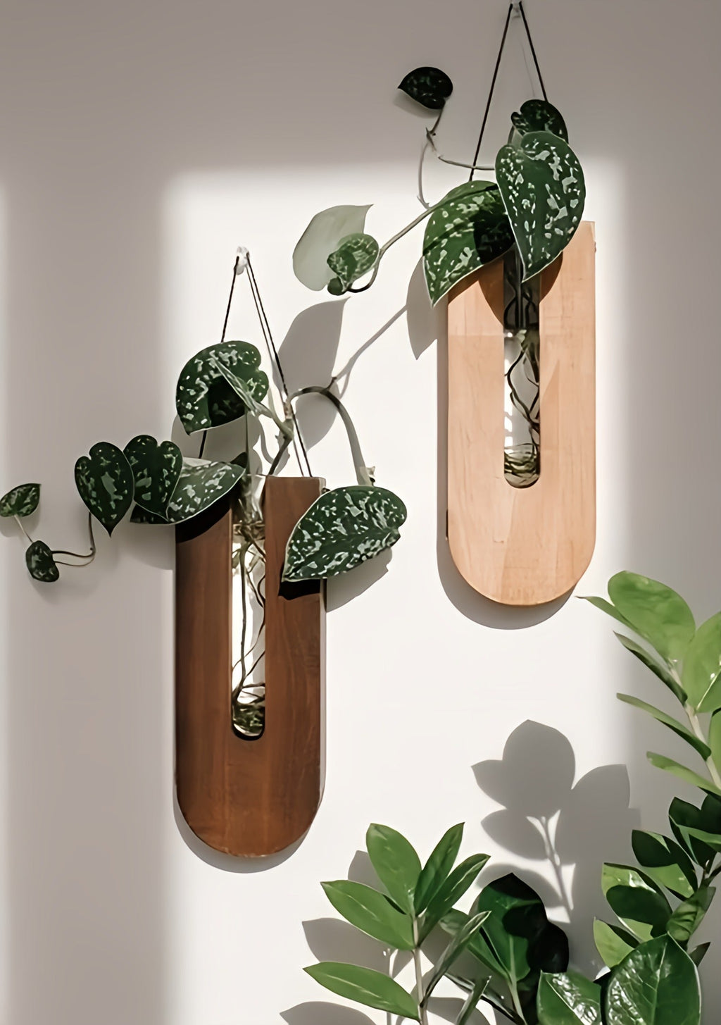 WoodFlora Wooden Flower Holders