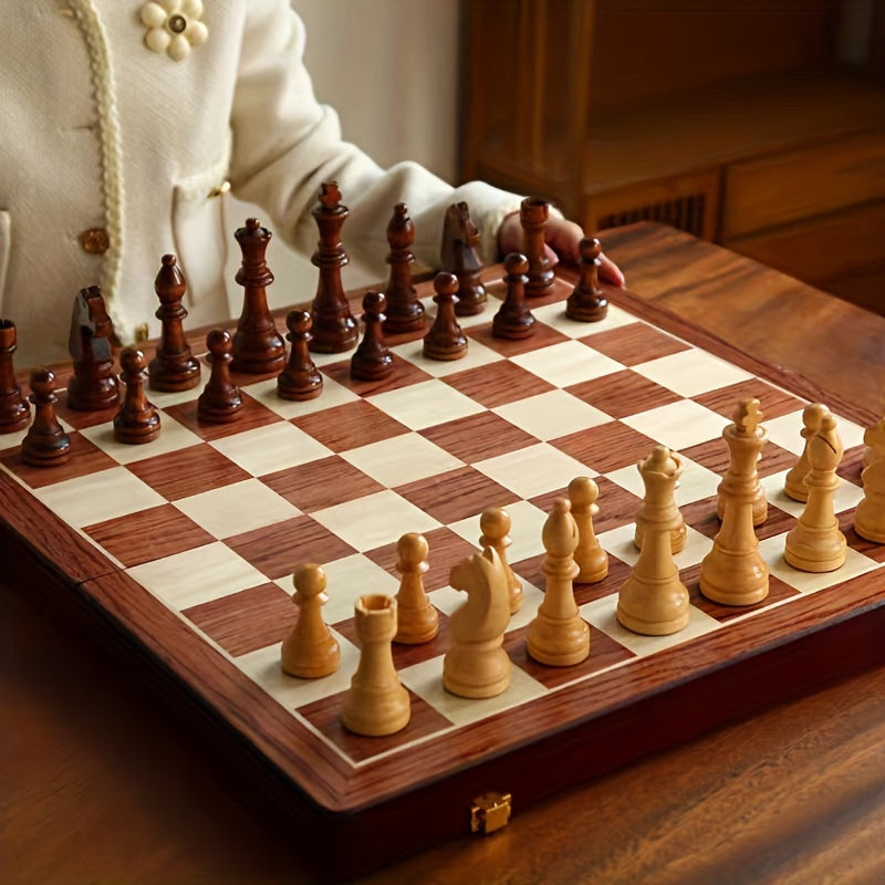 EchelonMaster Wooden Chess Set