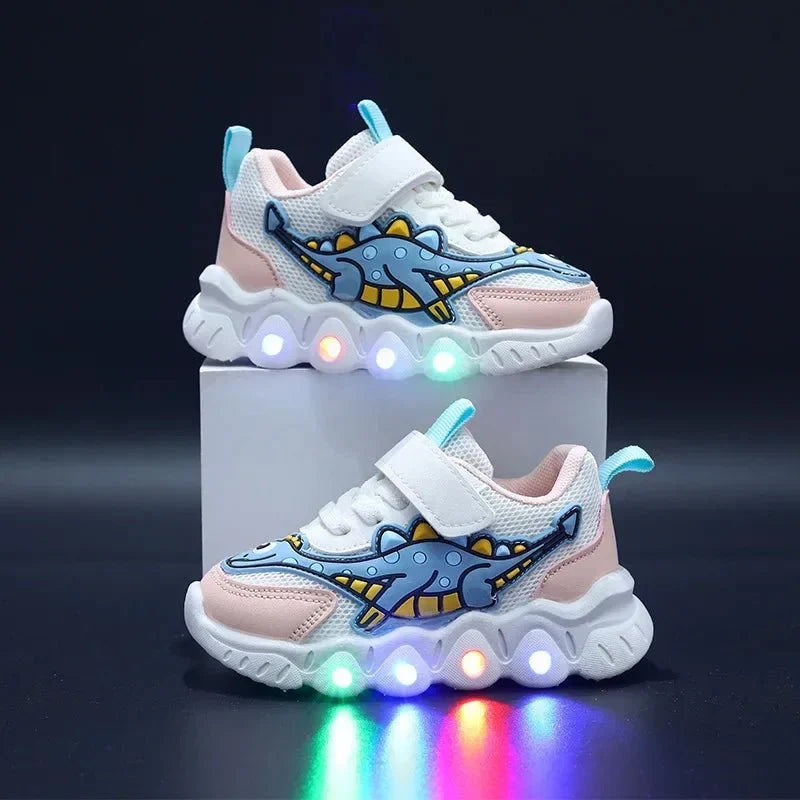 Light-Up Dino Sneakers