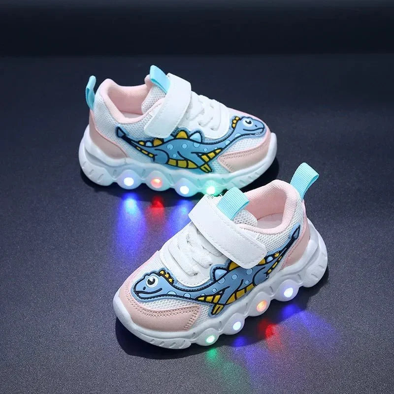 Light-Up Dino Sneakers