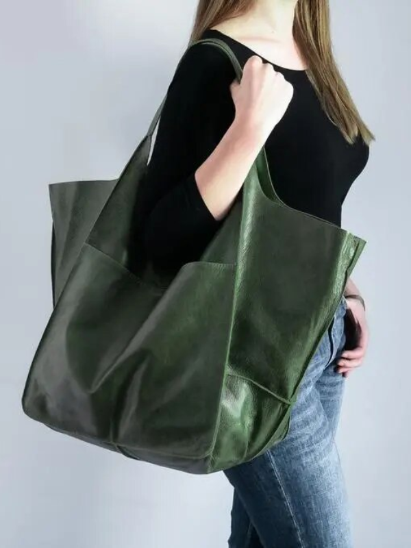 Maxine Leather Tote Bag