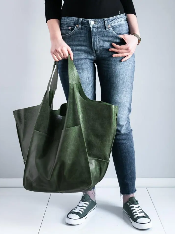 Maxine Leather Tote Bag