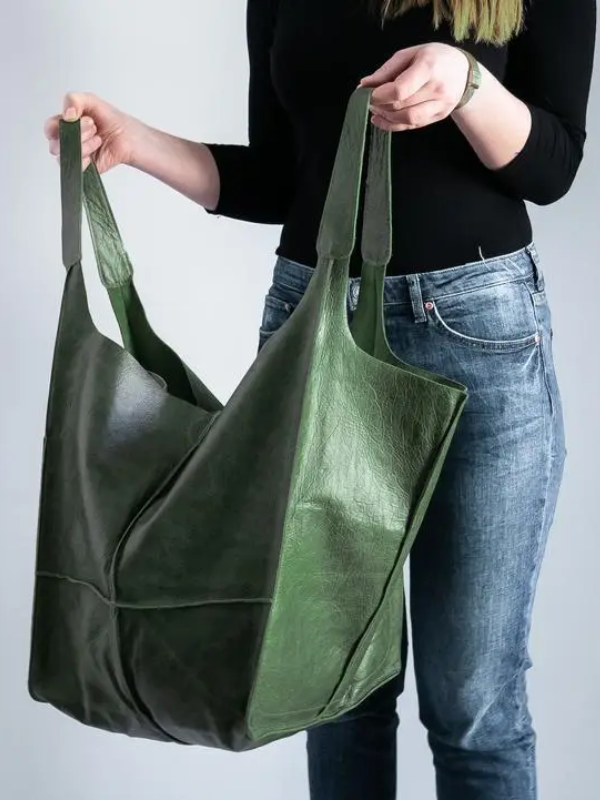 Maxine Leather Tote Bag