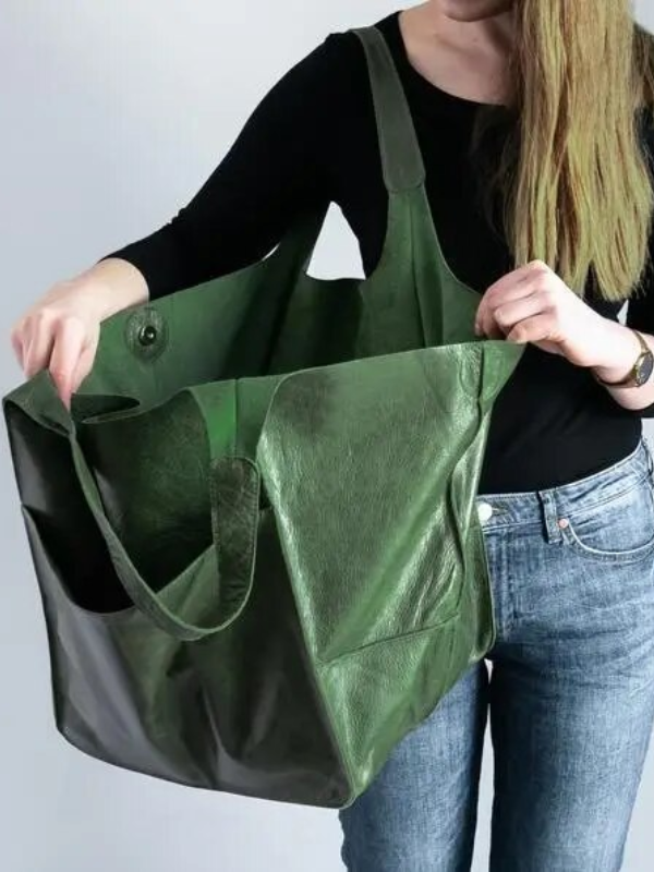Maxine Leather Tote Bag