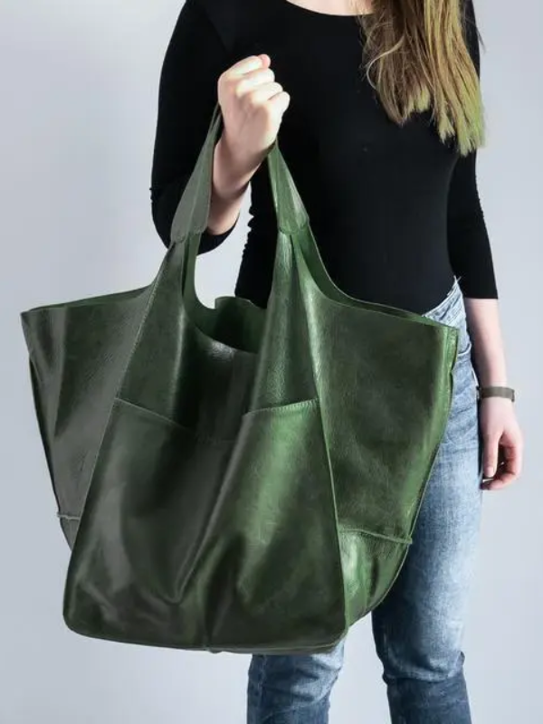 Maxine Leather Tote Bag