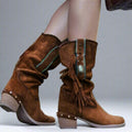 Medina Fringed Ankle Boots