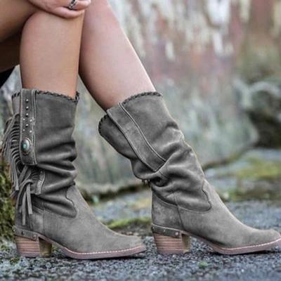 Medina Fringed Ankle Boots