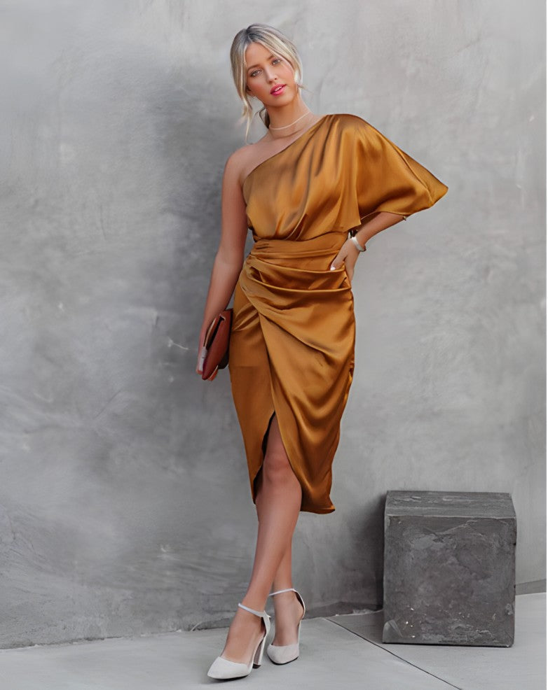 Belle Couture Silk Dress