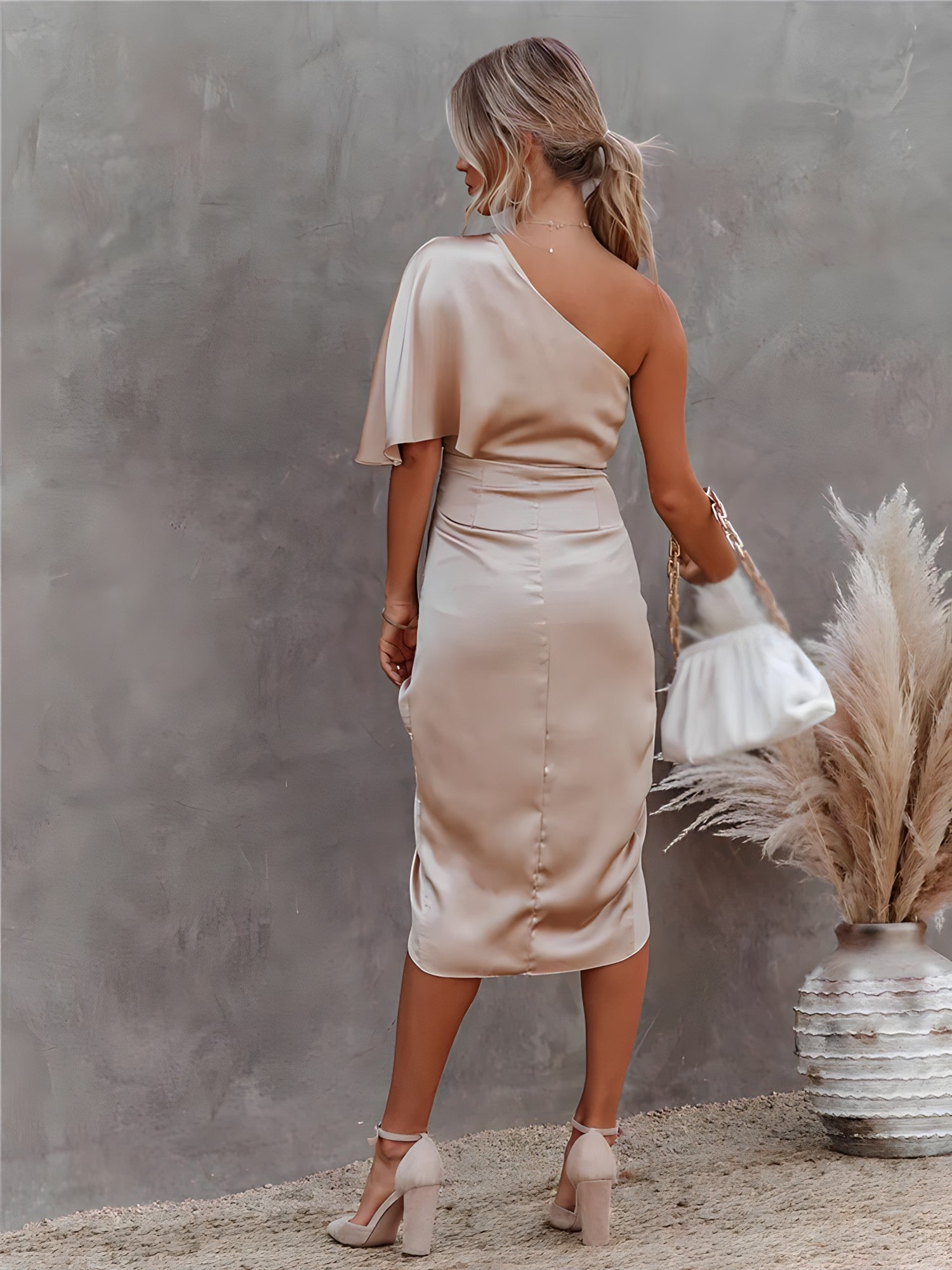 Belle Couture Silk Dress