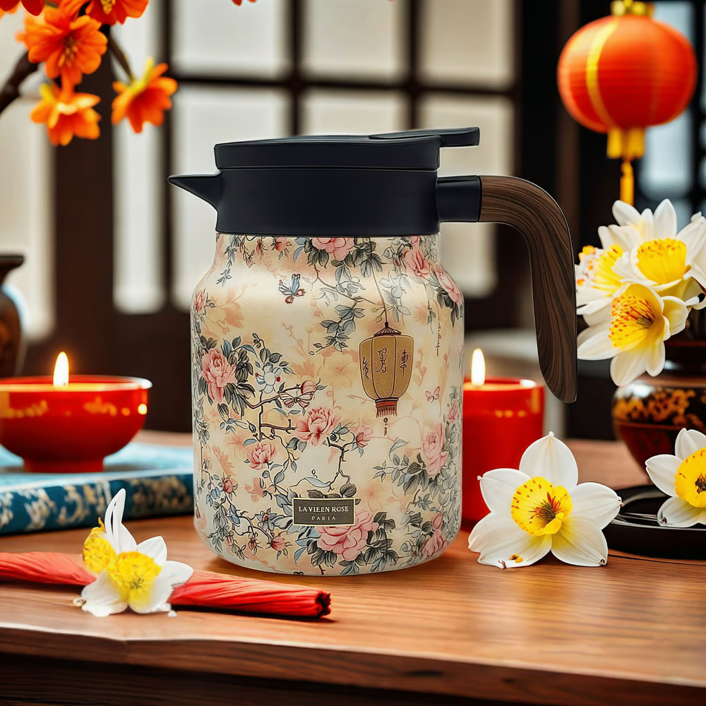 Floral Tea Thermos