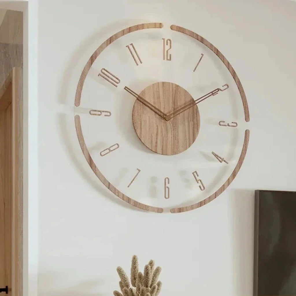 Nordic Glass Wall Clock