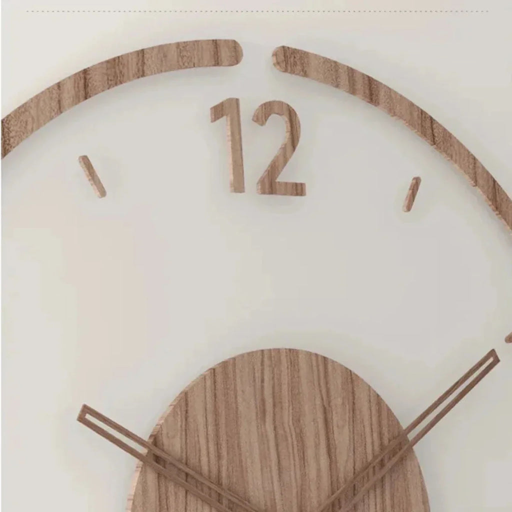 Nordic Glass Wall Clock
