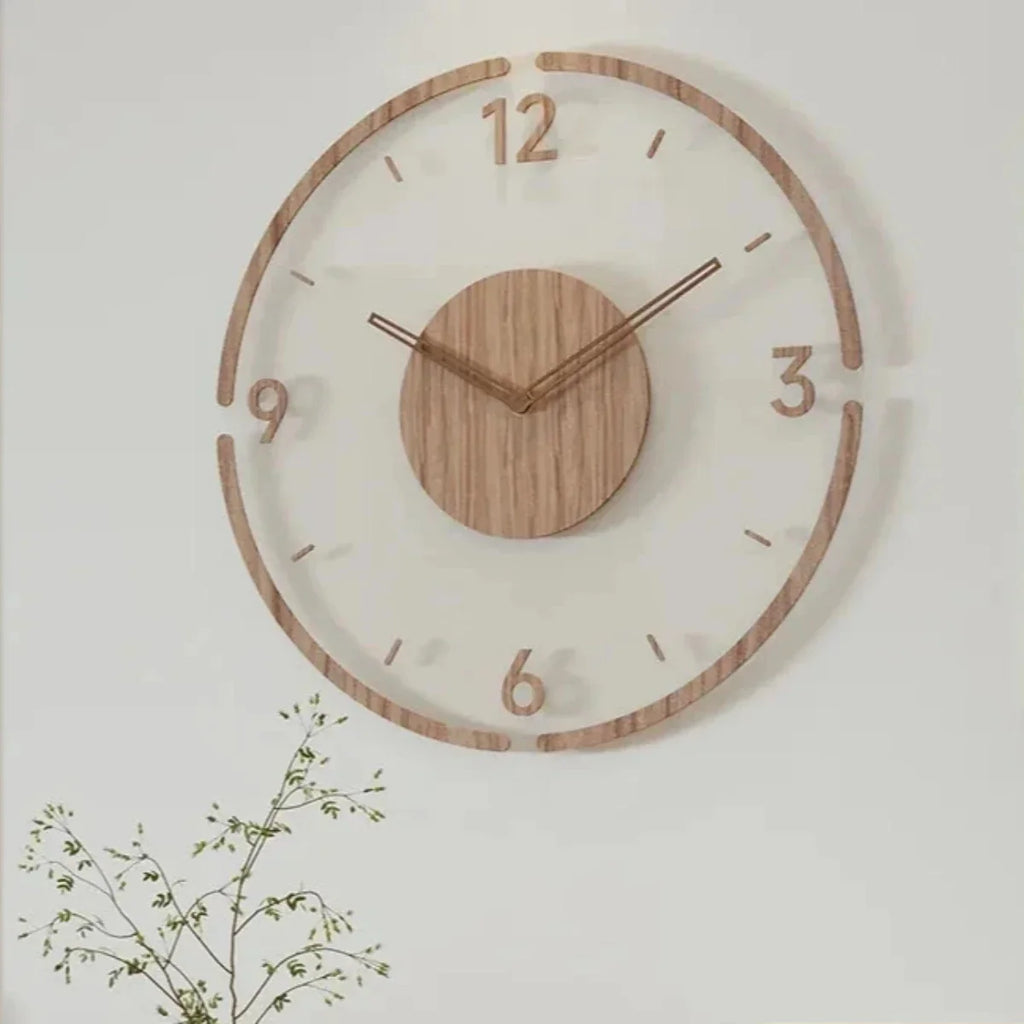 Nordic Glass Wall Clock