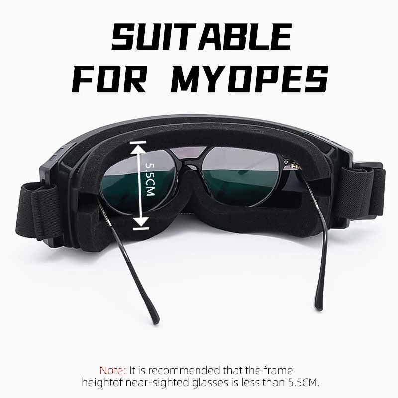 Anti-Fog Motorcycle Goggles